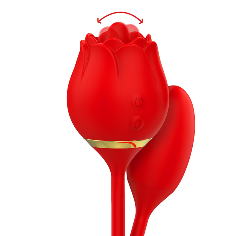 MIA - VIENA DOBLE PLACER LAMIENDO + HUEVO VIBRADOR