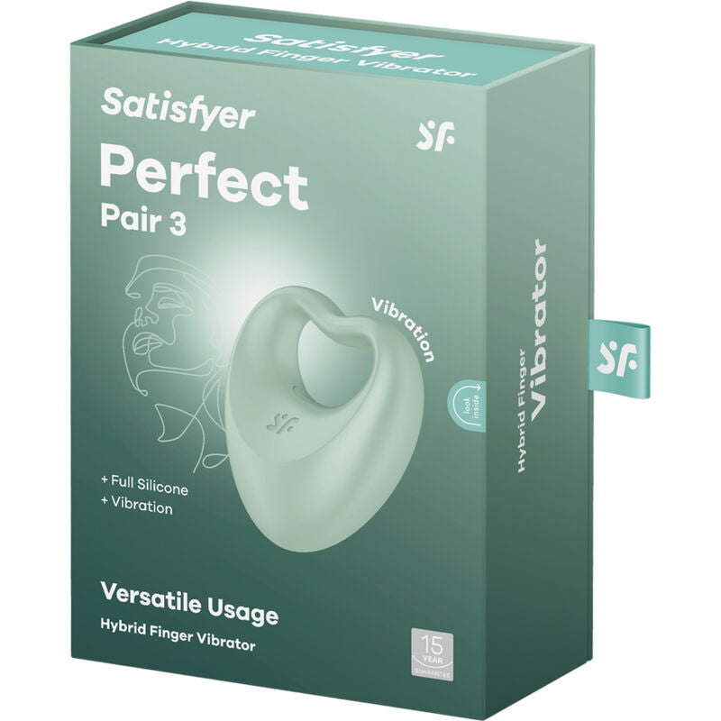 SATISFYER - PAR PERFECTO 3 VERDE