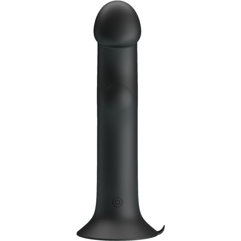 PRETTY LOVE - VIBRADOR MURRAY Y SUCCIONADOR DE CLÍTORIS NEGRO