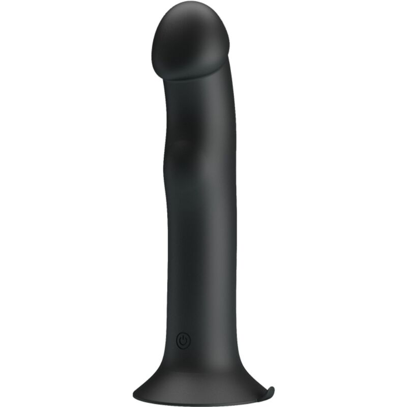 PRETTY LOVE - VIBRADOR MURRAY Y SUCCIONADOR DE CLÍTORIS NEGRO