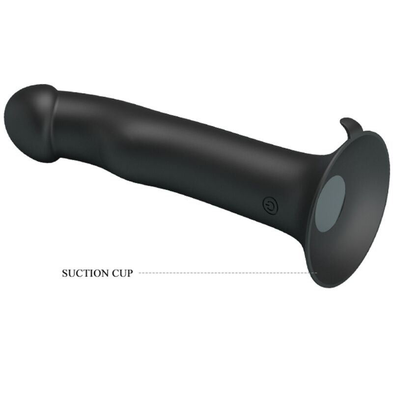 PRETTY LOVE - VIBRADOR MURRAY Y SUCCIONADOR DE CLÍTORIS NEGRO