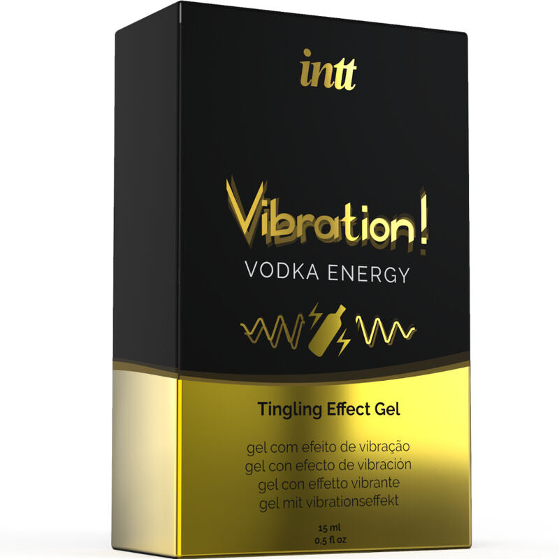 INTT - POTENTE GEL VIBRANTE ESTIMULANTE ÍNTIMO VODKA LÍQUIDO 15ML