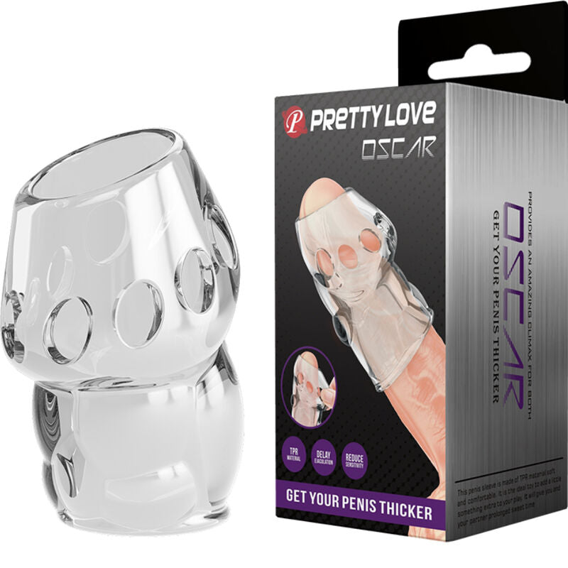 PRETTY LOVE - PENE OSCAR TRANSPARENTE MÁS GRUESO