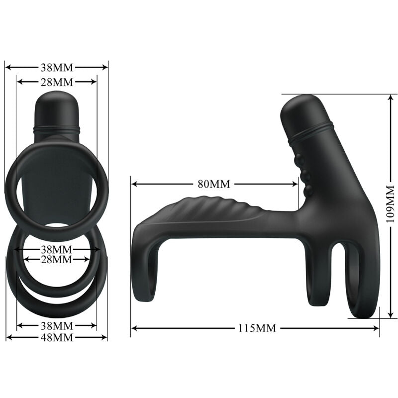 PRETTY LOVE - FUNDA EXTENSIONADORA DE SILICONA ELÁSTICA SUAVE