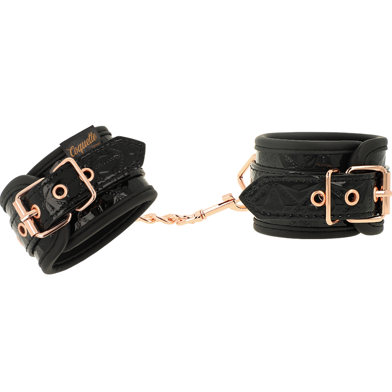 COQUETTE CHIC DESIRE - PUÑOS EDICIÓN NEGRA CON FORRO DE NEOPRENO