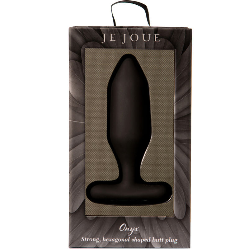 JE JOUE - VIBRADOR ANAL PLUG DE ÓNIX NEGRO