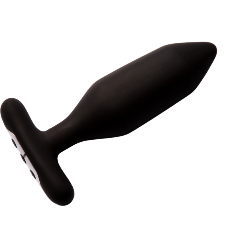 JE JOUE - VIBRADOR ANAL PLUG DE ÓNIX NEGRO