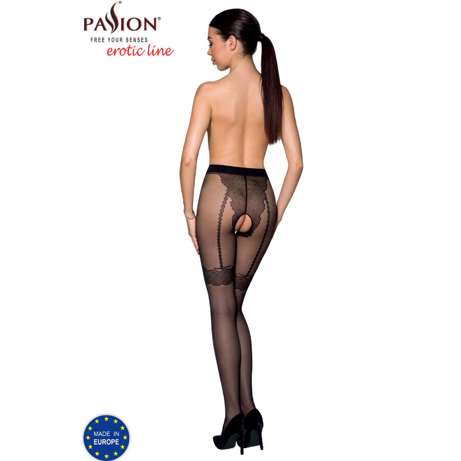 PASIÓN - TIOPEN 016 PANTALÓN NEGRO 1/2 20 DEN