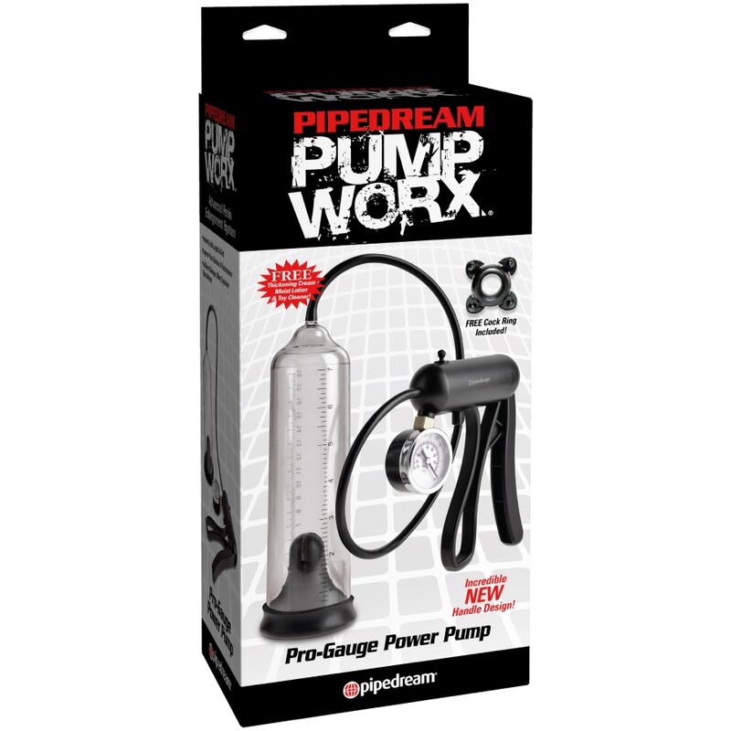 PUMP WORX - BOMBA ELÉCTRICA TRANSPARENTE PRO-GAUGE