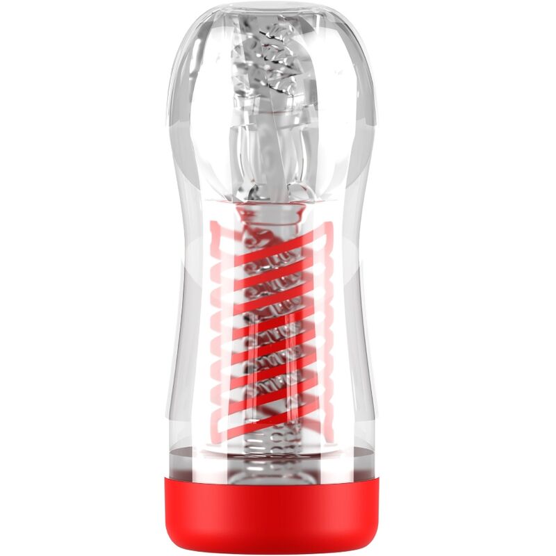 PDX ELITE - COMPRESOR ESPIRAL TRANSPARENTE STROKER VIEWTUBE 2