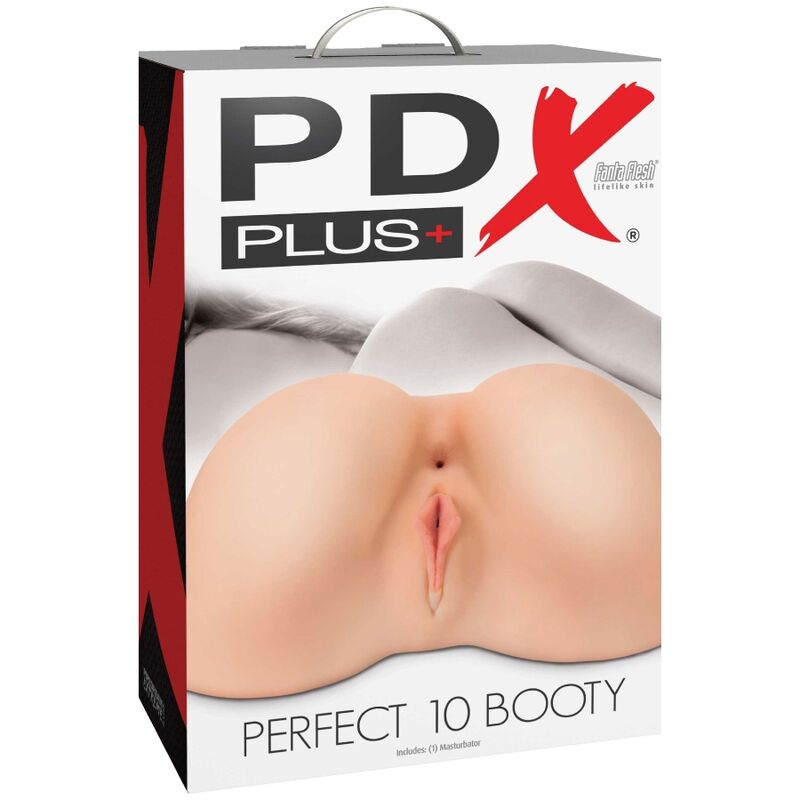 PDX PLUS - MASTURBADOR PERFECTO DE 10 BOTINES CON DOBLE ENTRADA