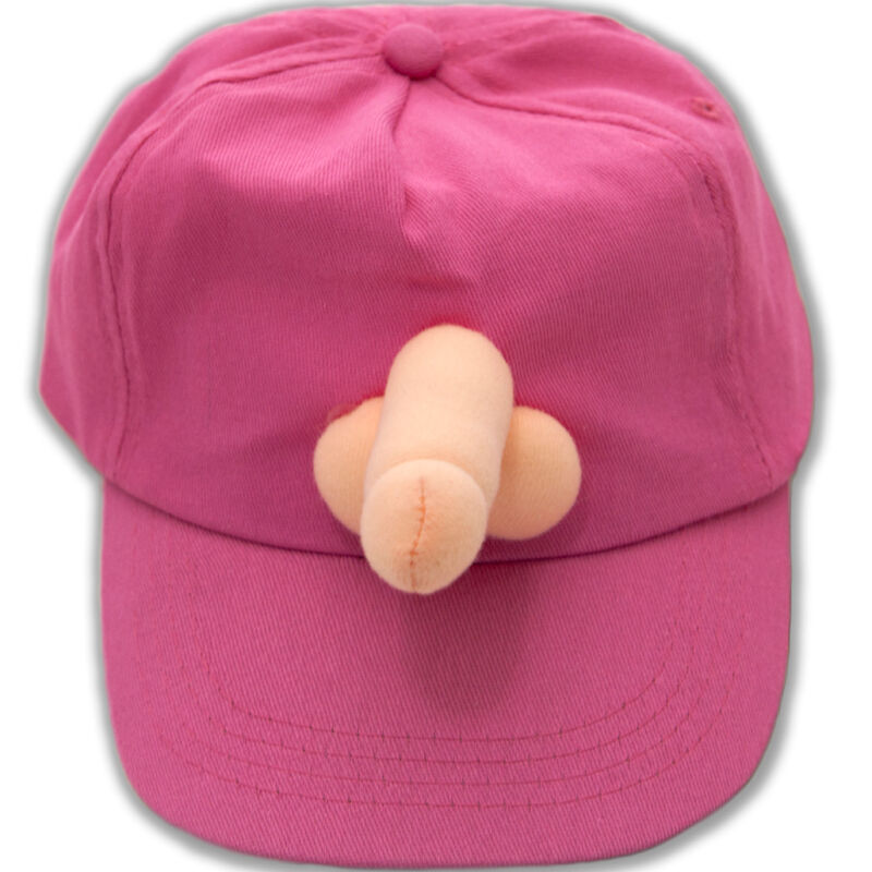 DIABLO PICANTE - GORRA ROSA CON PENE