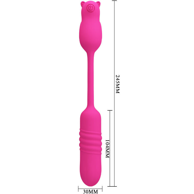 NOBIKUMA BALA VIBRANTE DE SILICONE ROSA