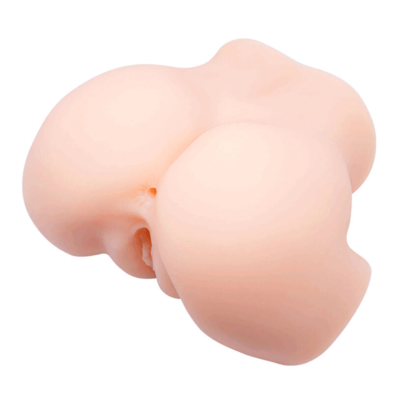 CRAZY BULL - VAGINA REALISTA Y DOBLE VIBRACIÓN DESNUDA