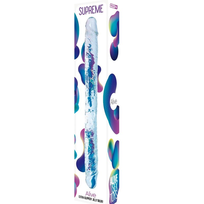 ALIVE - PENE TRANSPARENTE REALISTA SUPREMO 38,5 CM