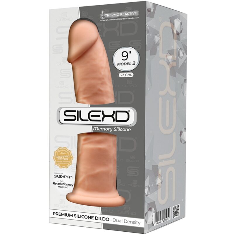 SILEXD - MODELO 2 PENE DE SILICONA SILEXPAN REALISTA PREMIUM 23 CM