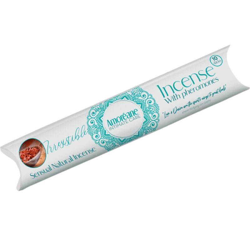 AMOREANE - INCIENSO IRRESISTIBLE CON FEROMONAS DE AROMA AMADERADO