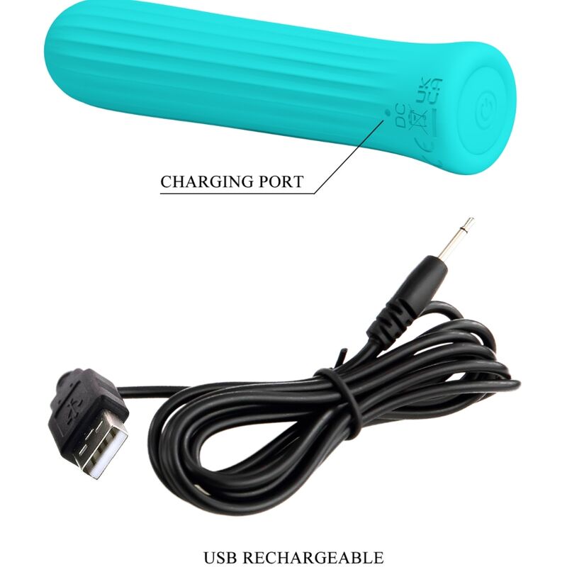 VIBRADOR ESTIMULADOR BLANCHE AZUL