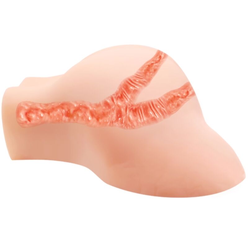 CRAZY BULL - VAGINA DE MALLA REALISTA Y COÑO DESNUDO CON VIBRADOR