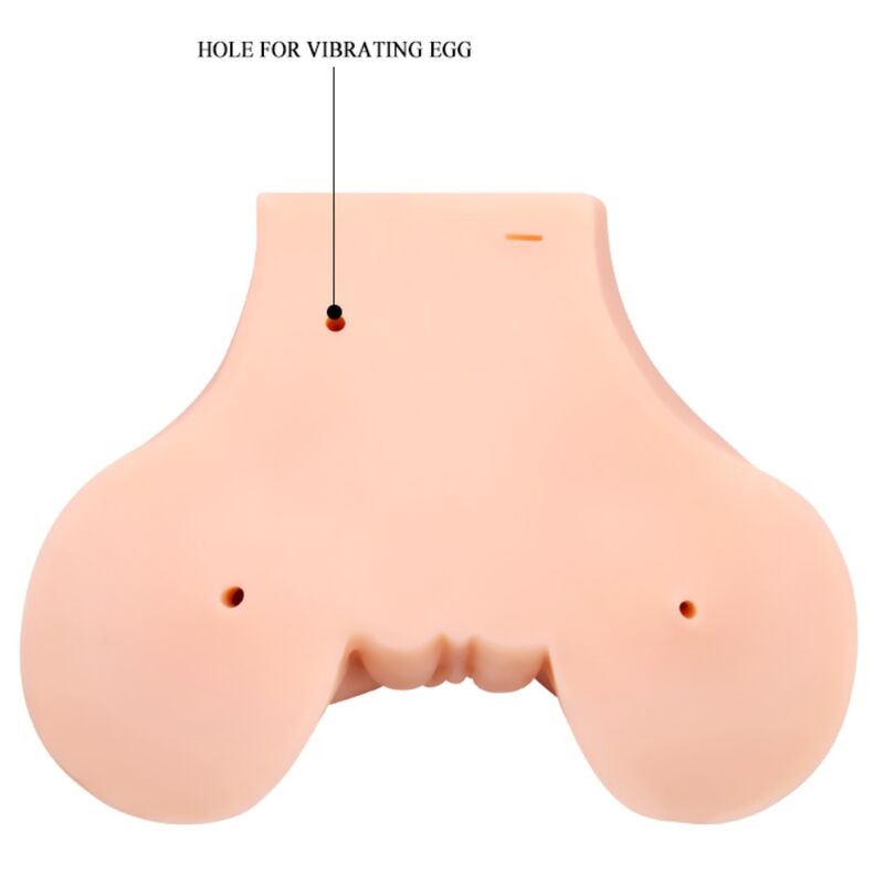 CRAZY BULL - VAGINA DE MALLA REALISTA Y COÑO DESNUDO CON VIBRADOR