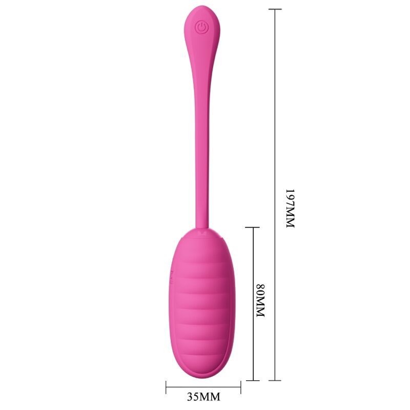 PRETTY LOVE - HUEVO VIBRADOR RECARGABLE CATALINA PINK
