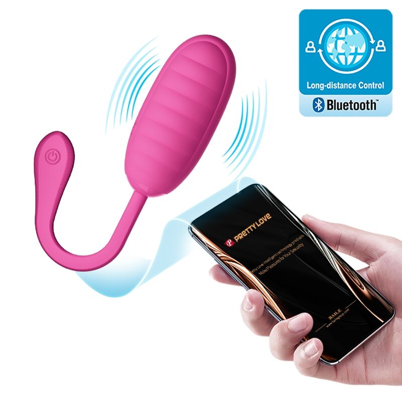 PRETTY LOVE - HUEVO VIBRADOR RECARGABLE CATALINA PINK