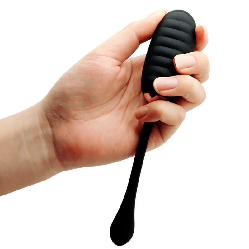 PRETTY LOVE - DOREEN HUEVO VIBRADOR RECARGABLE DE LUJO NEGRO CONTROL REMOTO