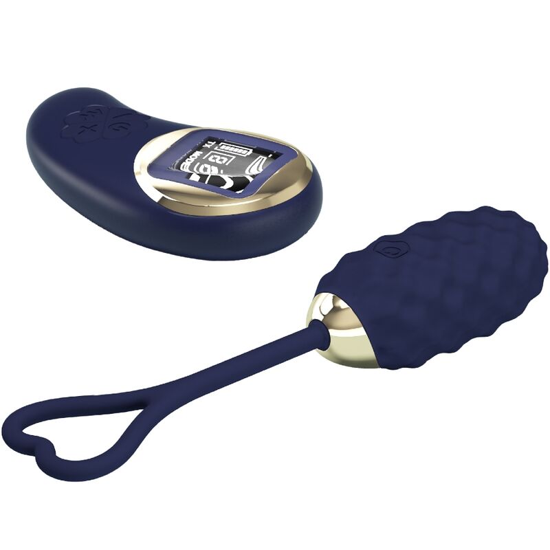 PRETTY LOVE - HUEVO VIBRADOR CON CONTROL REMOTO VIVIAN BLUE