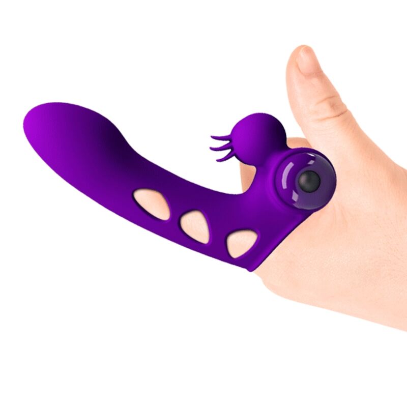 PRETTY LOVE - PURPLE ORLANDO FINGER VIBRATOR COVER