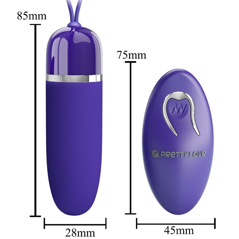 PRETTY LOVE - MINI CARAMELO VIBRADOR DARLENE YOUTH VIOLET