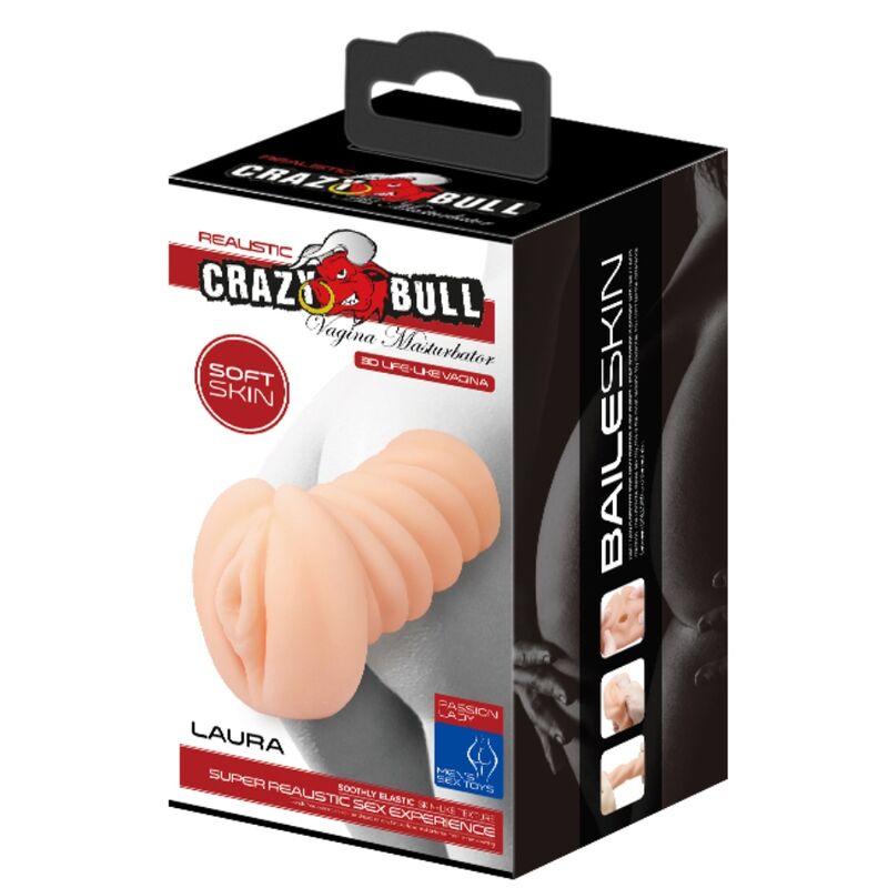 CRAZY BULL - MASTURBADOR VAGINA PORTÁTIL