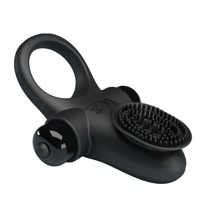 PRETTY LOVE - ANILLO VIBRADOR PARA EL PENE NEGRO II