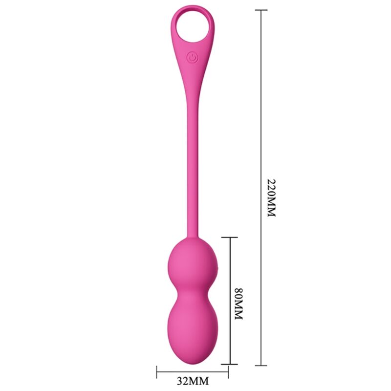 PRETTY LOVE - BOLAS VIBRATORIAS RECARGABLES ELVIRA PINK