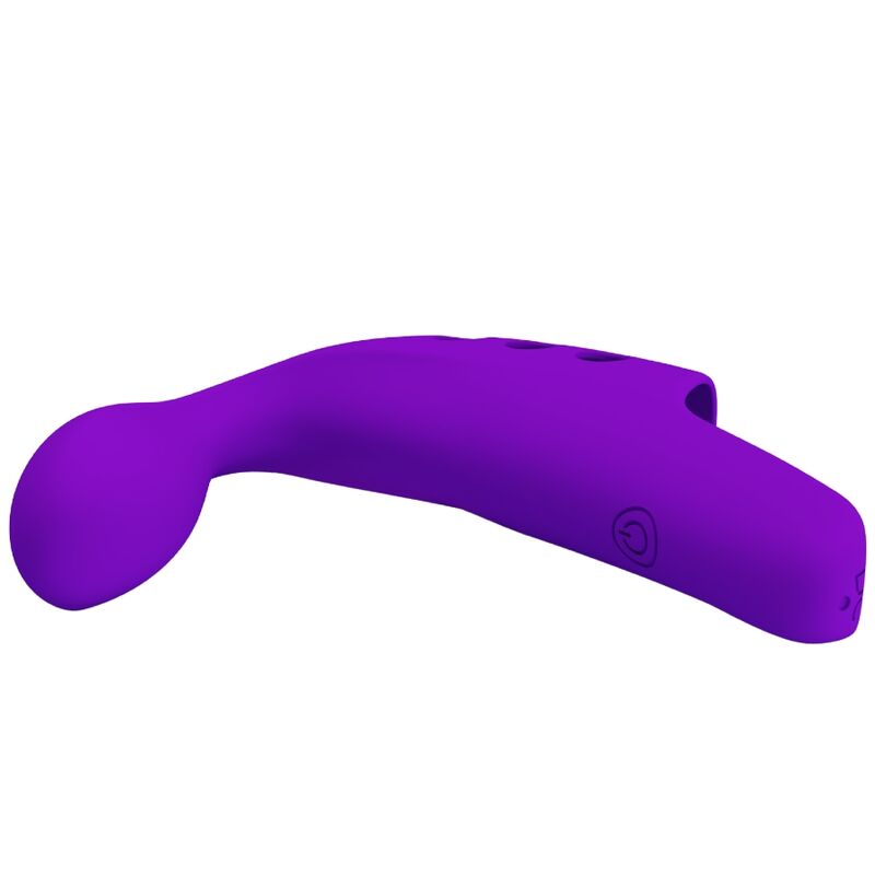 VIBRADOR DE DEDO RECARGABLE GORGON PÚRPURA