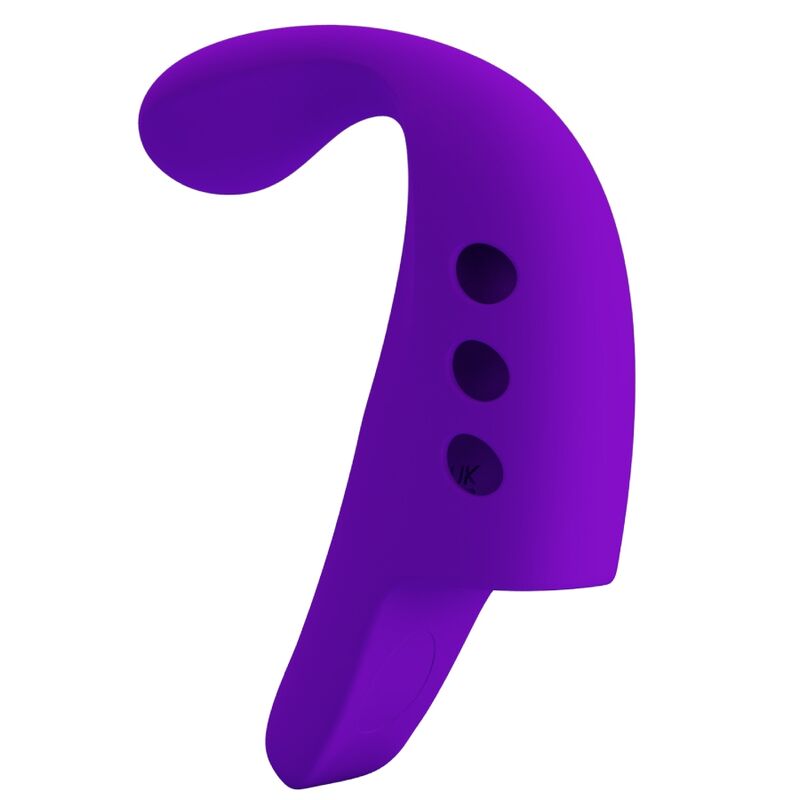 VIBRADOR DE DEDO RECARGABLE GORGON PÚRPURA