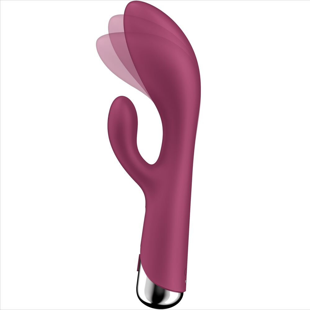 SATISFYER - ROTARY RABBIT 1 ESTIMULACIÓN DEL CLÍTORIS Y PUNTO G ROJO