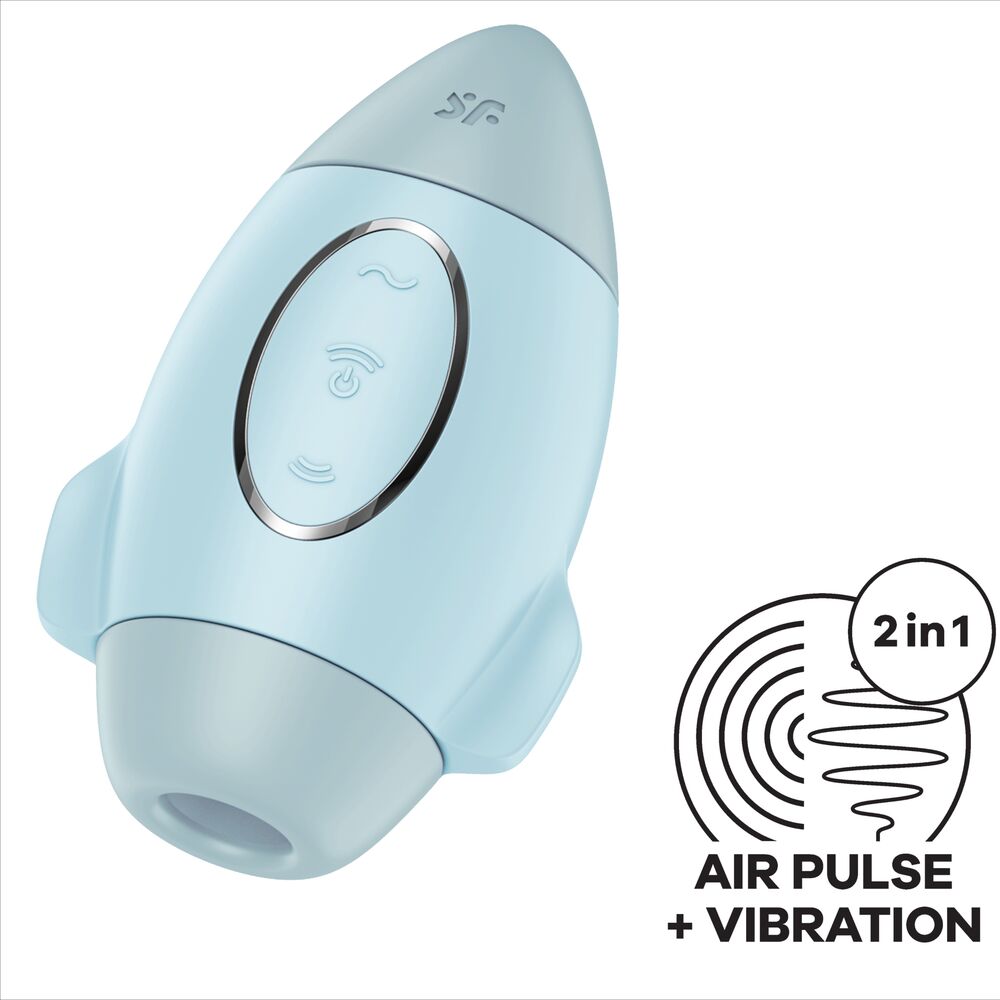 SATISFYER - SMALL PURPLE MISSION CONTROL DUAL THRUST VIBRATOR