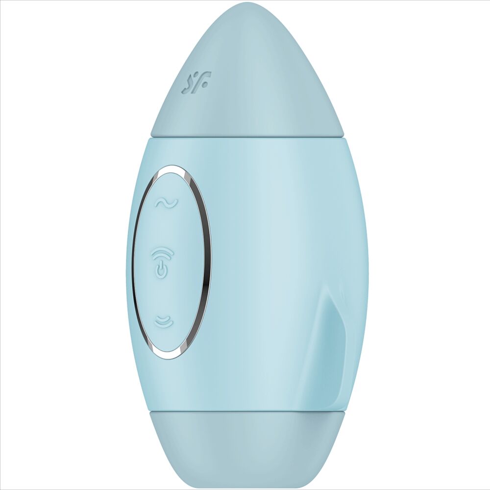 SATISFYER - SMALL PURPLE MISSION CONTROL DUAL THRUST VIBRATOR