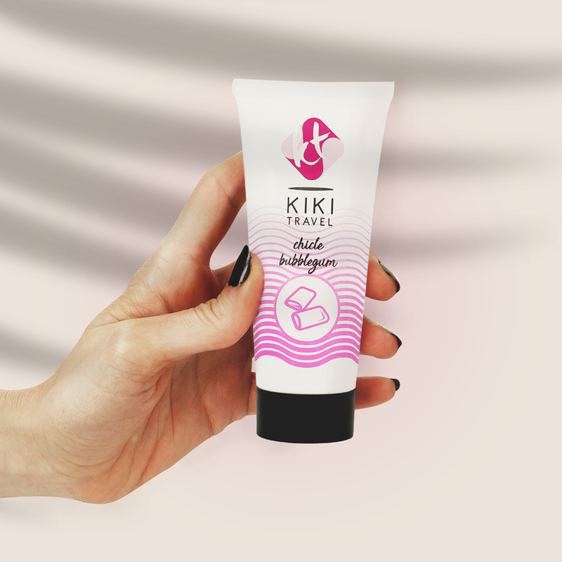KIKÍ TRAVEL - LUBRICANTE CHICLE FRESA 50 ML