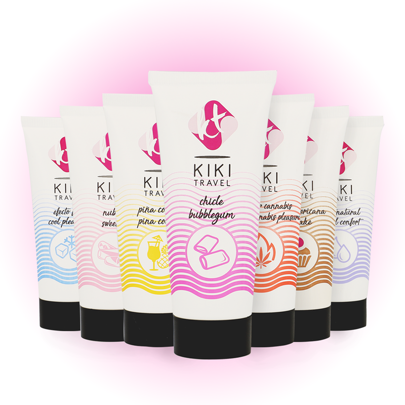 KIKÍ TRAVEL - LUBRICANTE CHICLE FRESA 50 ML