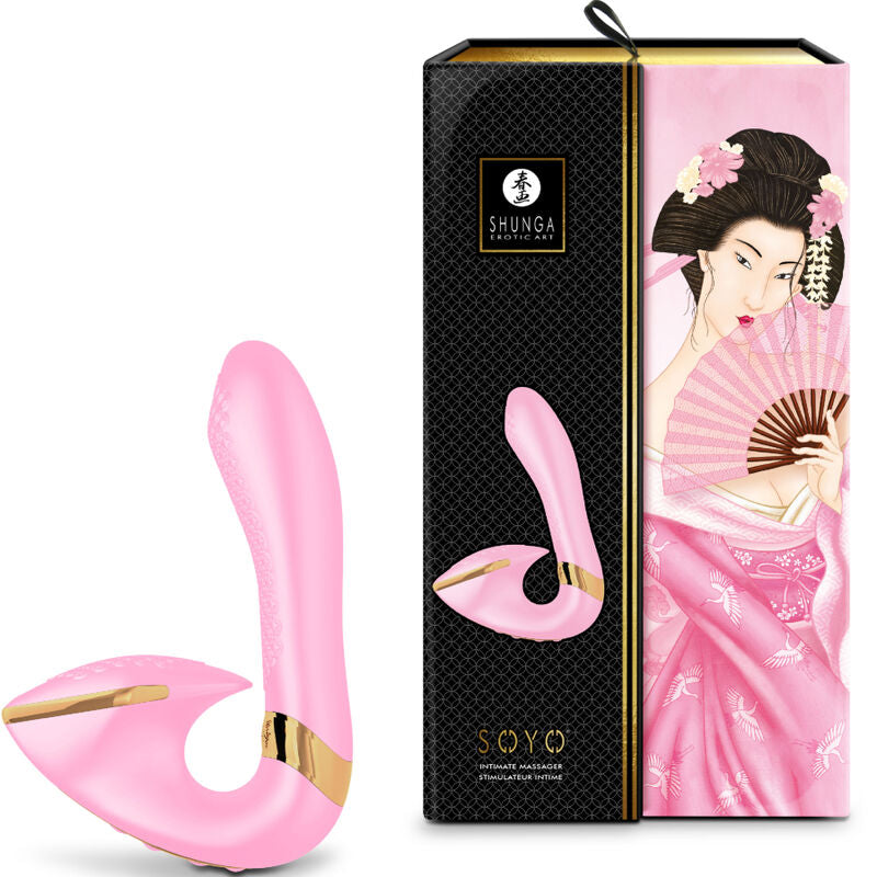 SHUNGA - MASAJEADOR ÍNTIMO SOYO PINK