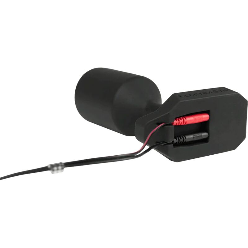 ELECTRASTIM - TAPÓN ANAL ELÉCTRICO MR-S-LEATHER