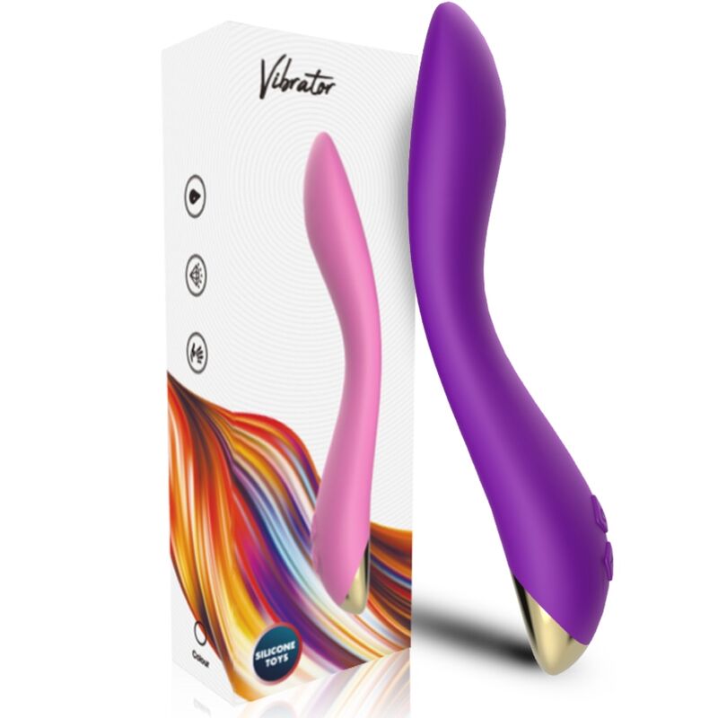 ARMONY - VIBRADOR FLAMINGO MULTIPOSICIÓN MORADO