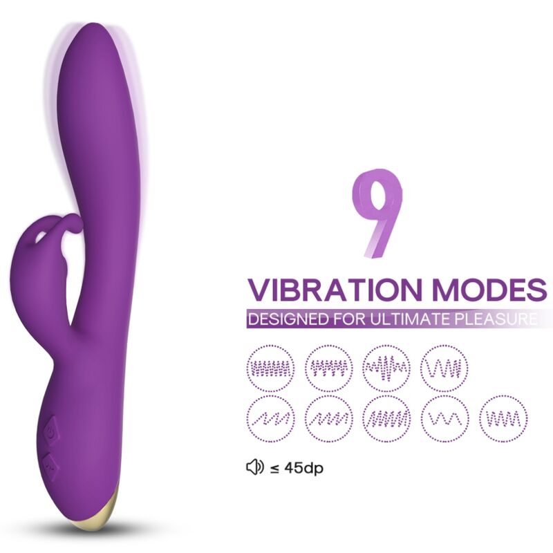 ARMONY - VIBRADOR CONEJO MORADO BONNIE