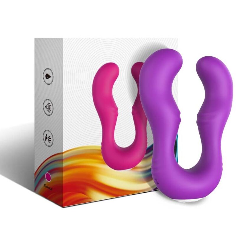 ARMONY - SERAPH VIBRADOR CONTROL REMOTO DUAL MORADO