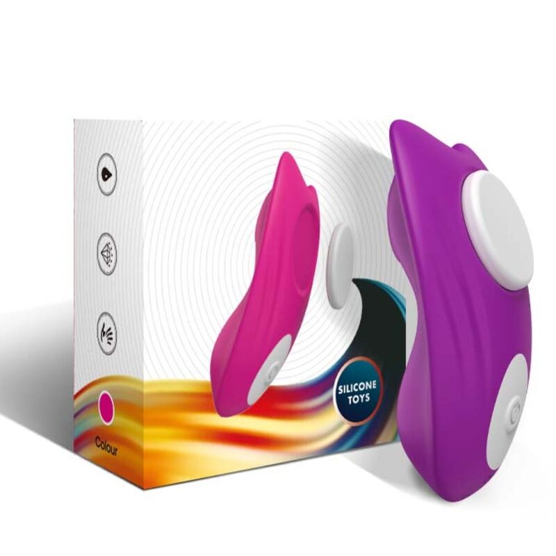 ARMONY - WEARABLE REMOTE CONTROL BUTTERFLY VIBRATING PANTS PURPLE