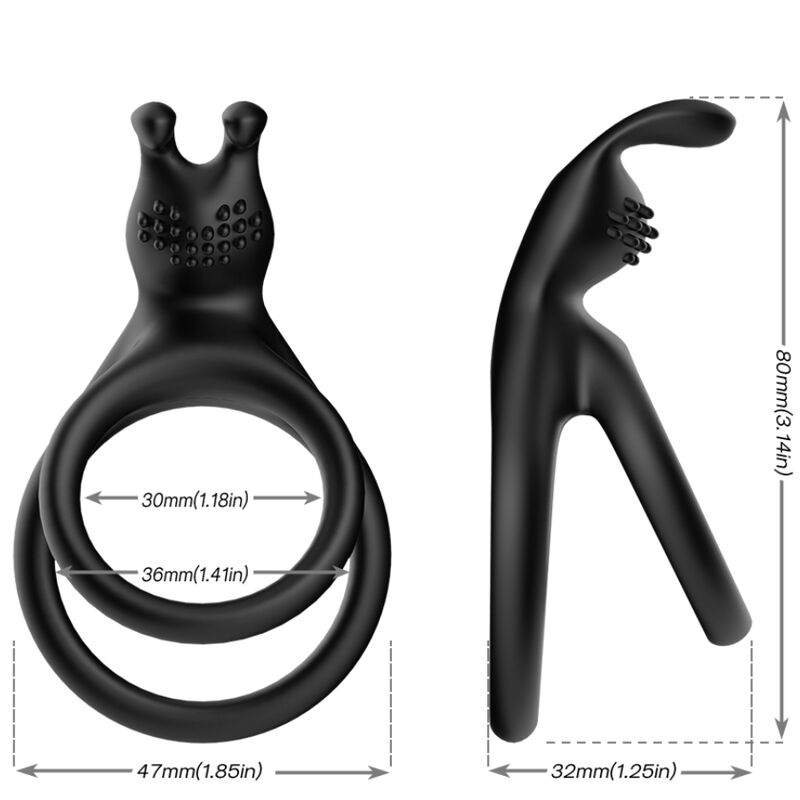 ARMONY - LUMINOUS TENSY DOUBLE RABBIT RING