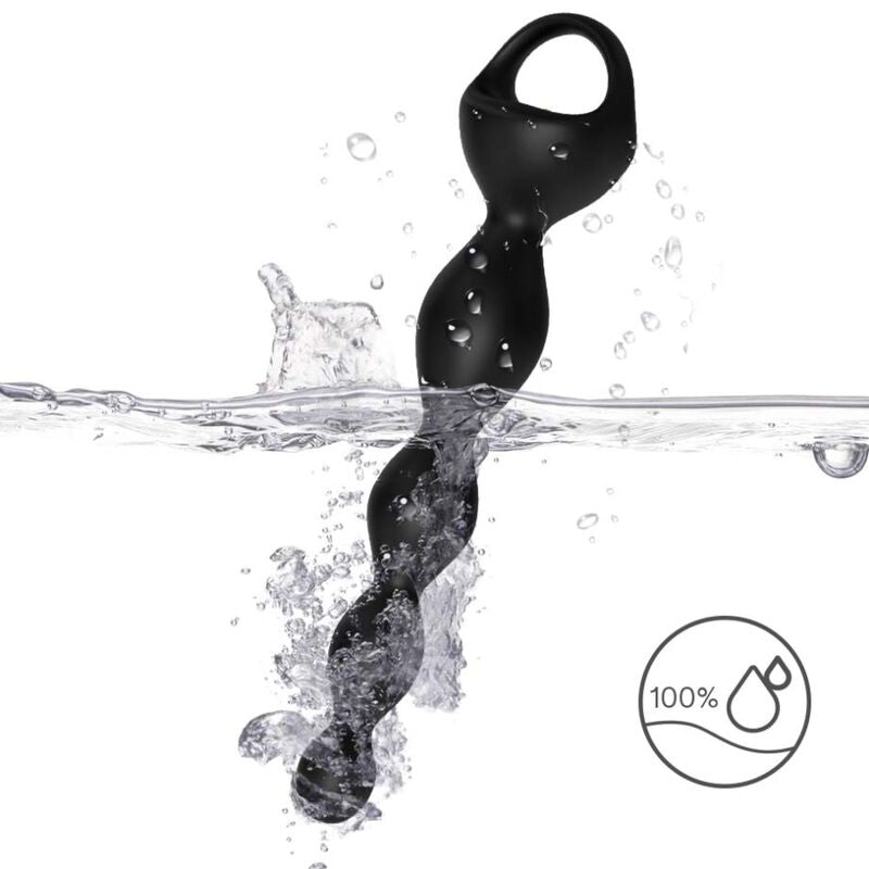 ARMONY - BLACK VIBRATING FINGER BUTT PLUG