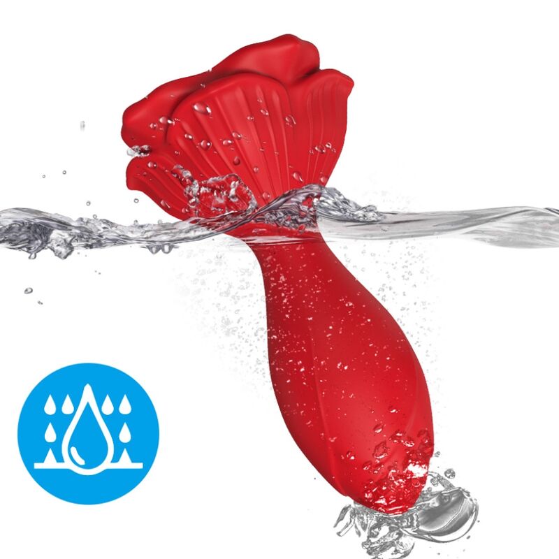 ARMONY - VIBRADOR ROSA Y PEQUEÑO PLUG ANAL CON CONTROL REMOTO ROJO