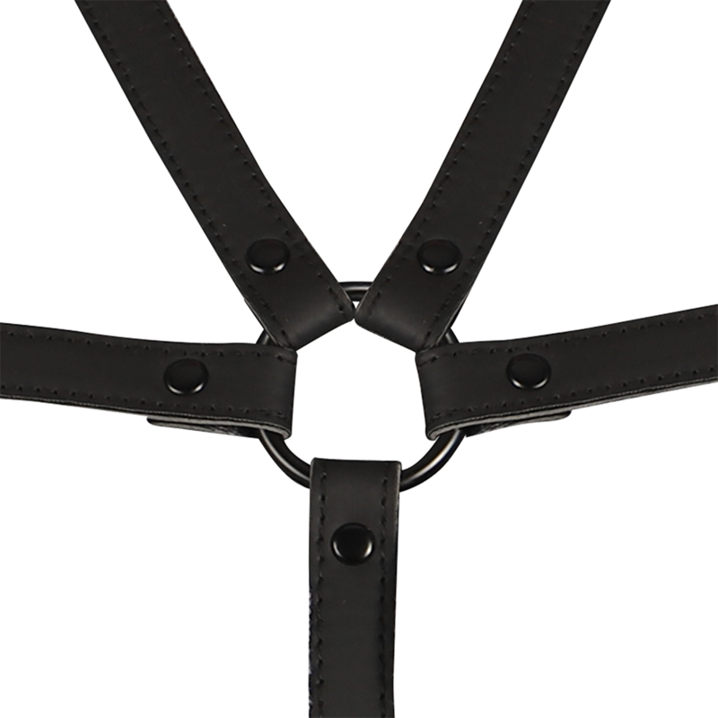 BONDAGE SUMISO FETICHE - ARNÉS AJUSTABLE PARA TORSO Y BRAZOS